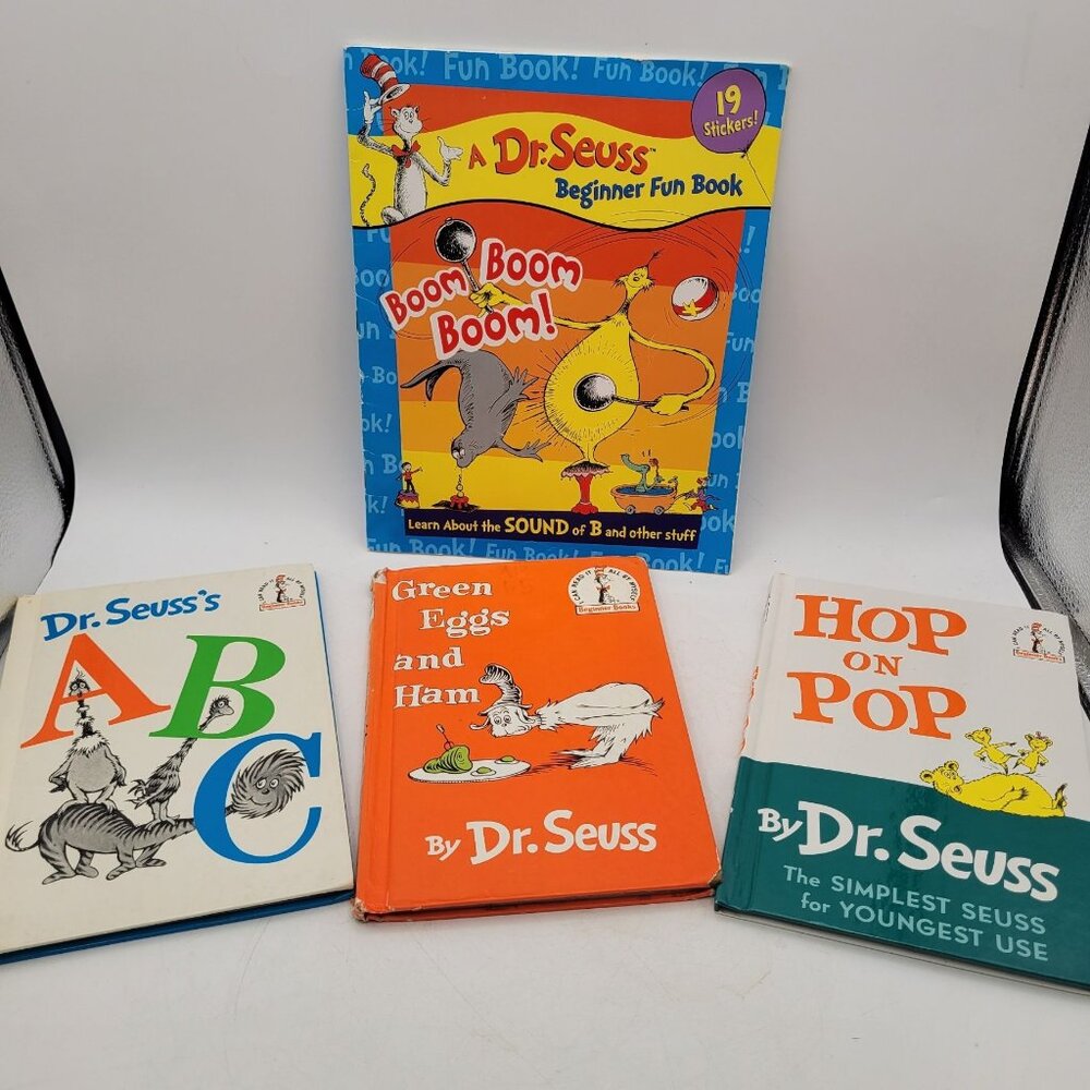 Dr. Seuss Lot of Beginner Reader Books & Fun Activity Book for Children - BK205